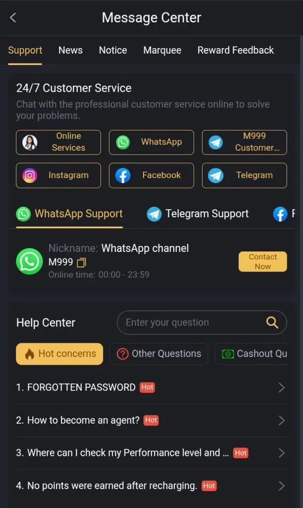 M999 Game Apk Surface